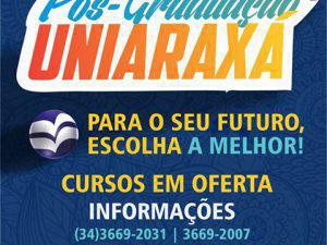 Cursos de Pós-Graduação estão com inscrições abertas no UNIARAXÁ