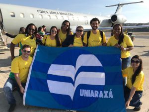 Equipe do UNIARAXÁ embarca rumo ao Projeto Rondon